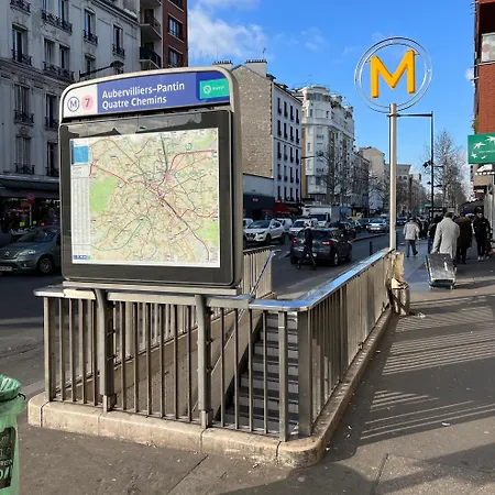 Logement Spacieux A 15Min De Paris - Free Parking - Free Wifi Pantin Exterior photo